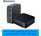 Mini PC BLACKVIEW MP80 (Intel Alder Lake N97 - RAM:16 GB - 512 GB SSD - Home - Intel UHD Graphics) - Negro