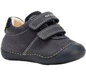 Geox Zapatillas de piel para niños/niños Tutim Crawl 2.5 UK