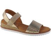 Sandalias SKECHERS Sintético Mujer (36 - Dorado)