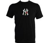 Camiseta 47 BRAND Hombre (Algodón - Negro - S)