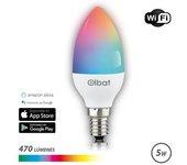 Bombilla Led Vela Smart Wi-Fi C37 E14 5W 470Lm Rgb Elbat