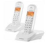 Motorola - Telefono motorola s1202 wireless inalambrico duo blanco