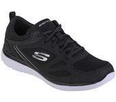 Skechers Summits Suited, Zapatillas negras mujer