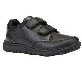 Zapatillas de niño Geox J Xunday B Touch Fastening 1 UK negro