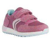 Zapatillas Geox Childrens/Kids Alben Suede 4 UK fucsia