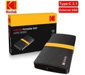 KODAK X200 SSD 256GB USB3.1 Disco duro externo PSSD de estado sólido para computadoras portátiles de escritorio PS5 XBOX PS4