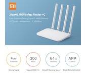 Router WIFI original Xiaomi 4 64 RAM 802,11 b/g/n 2,4 GHz 300Mbps 4 antenas inteligente Control de la aplicación