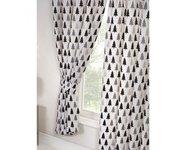 Cortinas forestales con forro de osos Scandi (Paquete de 2) 137cm x