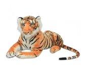 vidaXL Tigre de peluche marrón XXL