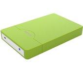 caja externa hdd 2.5  approx apphdd09gp sata usb 2.0 verde