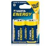 Pilas LR20 D VARTA ENERGY Alcalina 04120229412 (precio 10 Blister De 2 Pilas)