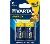 Pila LR14 C VARTA ENERGY Alcalina ( Caja Con 10 Blister De 2 Pilas) 04114229412