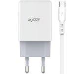 Cargador avant usb 2 puertos + cable c