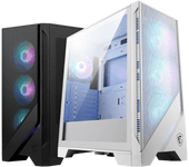 Caja msi mag forge 320r airflow white,1x2.5"+2x2.5”/3.5”,3x120mm+1x120mm (argb),2xusb3.2,+audio+micro,rgb,mid-tower(blanco)