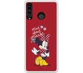 Funda Oficial Disney Mad About Minnie para Huawei P30 Lite