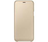 Funda SAMSUNG Galaxy A6 Wallet Dorado