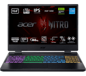 Portátil gaming - Acer Nitro 5 AN515-58-50FE, 15.6" Full HD, Intel® Core™ i5-12500H, 16GB RAM, 1TB SSD, GeForce RTX™ 4050, Sin sistema operativo