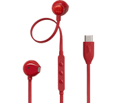 AURICULAR COM FIO JBL T305C RED VERMELHO