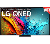 LG 86QNED86T6A 86" QNED UltraHD 4K HDR10 WebOS24 120Hz AI ThinQ