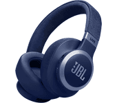 Auriculares inalámbricos - JBL Live 770, Cancelación ruido adaptativa, Autonomía 65h, Bluetooth, Azul