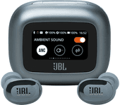 Auriculares True Wireless - JBL Live Buds 3, 40 h Autonomía, Conexión Multipunto, IP55, Blue