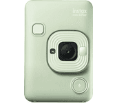 Cámara instantánea - Fujifilm Instax Mini LiPLay, 86 mm x 54 mm, Imágenes JPEG, 2560 × 1920 píxeles, Matcha Green