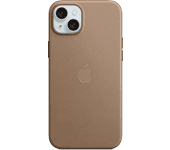 iphone 15 plus woven case taupe