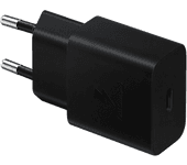 cargador samsung 15w sin cable negro ep-t1510