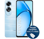 Móvil - OPPO A60, Ripple Blue, 256 GB, 8 GB RAM, 6.67" HD+, Qualcomm Snapdragon 680 4G, 5000 mAh, Android