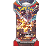 Pokemon trading card game sleeved booster scarlet & violet: obsidian flames (eng)