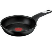 Sartén - Tefal Jordi Cruz G25505, Multiuso, Diámetro 26 cm, Revestimiento Titanium Antirayaduras, Tecnología Thermo-Signal, Aluminio, Negro