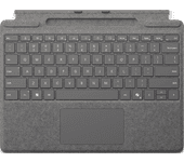 Teclado - Microsoft para Surface Pro con almacenamiento de lápiz, Platino