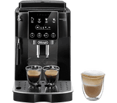 Cafetera superautomática - De'Longhi Magnifica Start ECAM220.21.BG, Molinillo integrado, Sistema Thermoblock, Vaporizador, 1450 W, 15 bar, Negro