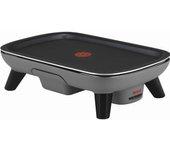 Tefal CB657B01 barbacoa y parrilla al aire libre Mesa Eléctrico Negro, Gris 2400 W