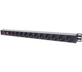 PDU INTELLINET Power Strip (12 Enchufes)