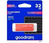 goodram ume3 lápiz usb 32gb usb 3.0 naranja