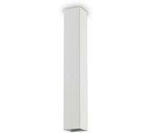 Moderno Cielo Metal Blanco 1 Luz Gu10 7W 3000K Luz de Techo Caliente H40Cm