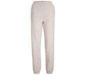 Pantalón jogger JJXX Abbie beige puño con goma para mujer