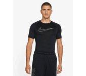 Camiseta NIKE Poliéster Hombre (S - Negro)