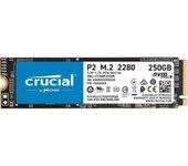 disco duro 250gb ssd m.2 crucial p2 2280 pcie