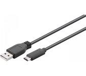 Goobay Cable USB a USB-C Macho/Macho 1.8m Negro