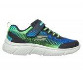 Zapatillas skechers go run norvo azul infantil