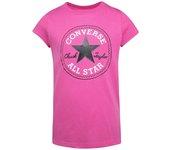 Camiseta converse timeless chuck patch niña pk