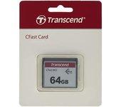 Transcend TS64GCFX602 memoria flash 64 GB CFast 2.0