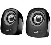 Genius SP-Q160 Altavoces 2.0 6W Negro/Gris