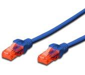 Cable de Red UTP RJ45 Cat 6 2m Azul