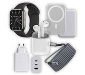 Klack Kit Essential para iPhone Smartwatch, Cargador, Auriculares, Powerbank y Cables