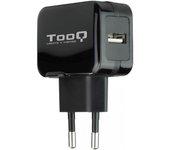 Tooq TQWC-1S01 Cargador USB 5V 2.4A Negro