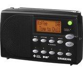 Sangean DPR-65 Radio Digital Portátil Negro