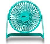 Sogo ventilador por usb 5 2w verde